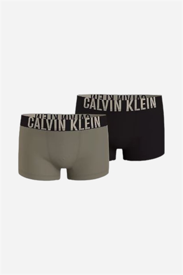 Calvin Klein Trunk Boxer - Moldedclay / Black